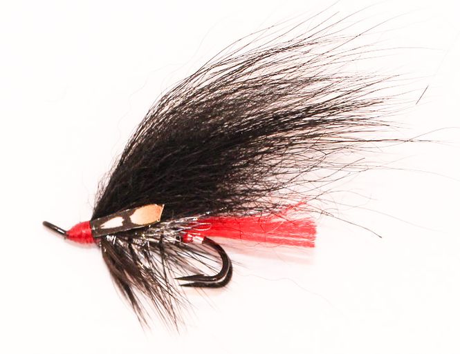 Hovedbilde Red Butt dobbel krok lakseflue