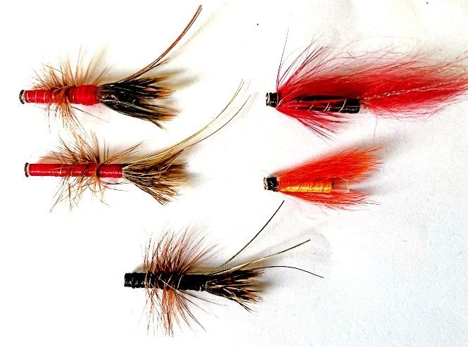 Hovedbilde 5 stk. Ally's og Frances plastikk tubefluer